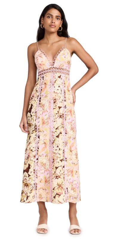 Significant Other Nicole Midi Dress Jungle Mix