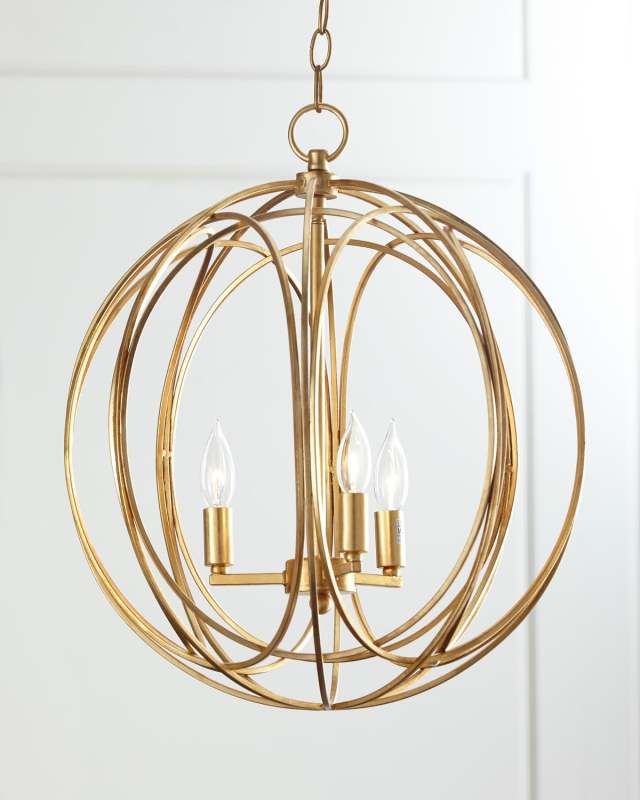 Ofelia Large 3-Light Chandelier