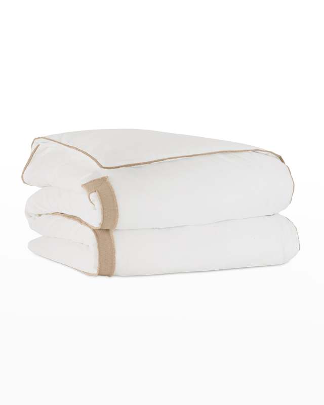 Brentwood Jute Border Duvet Cover