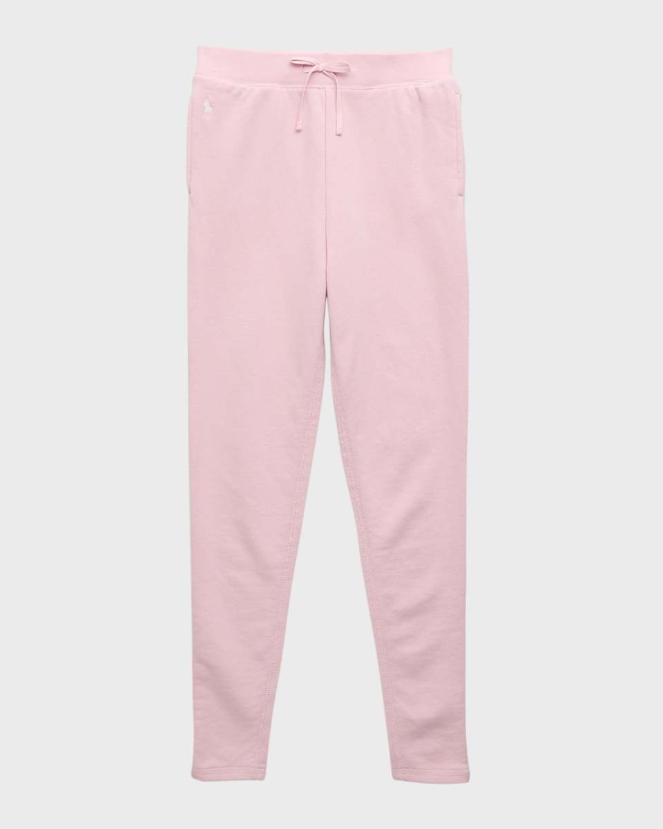 Girl's Pony Embroidered Leggings, Size S-XL