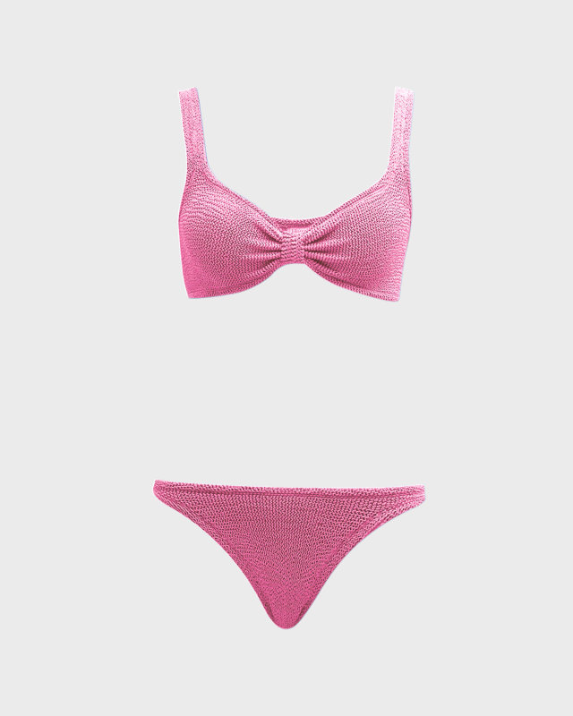 Crinkled Two-Piece Swimsuit