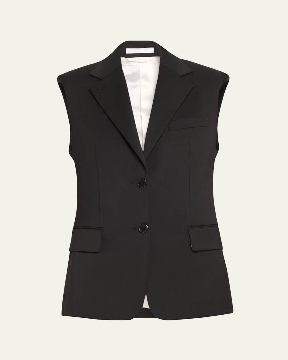 Wool Blazer Vest
