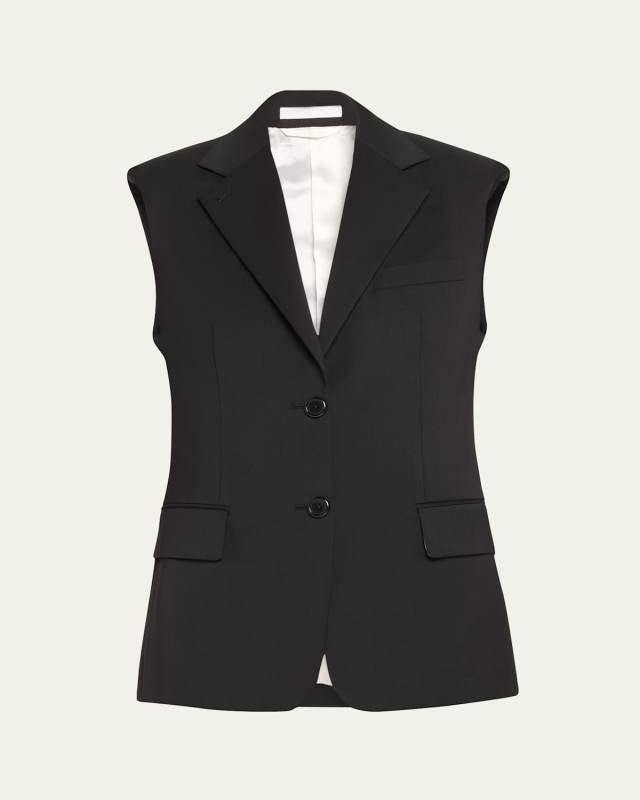 Wool Blazer Vest