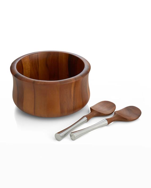 Nara Salad Bowl with Servers