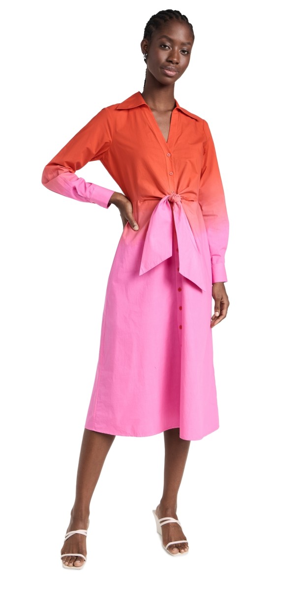 Figue Kate Dress Sunset Ombre