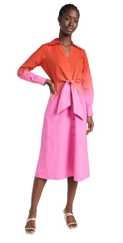 Figue Kate Dress Sunset Ombre