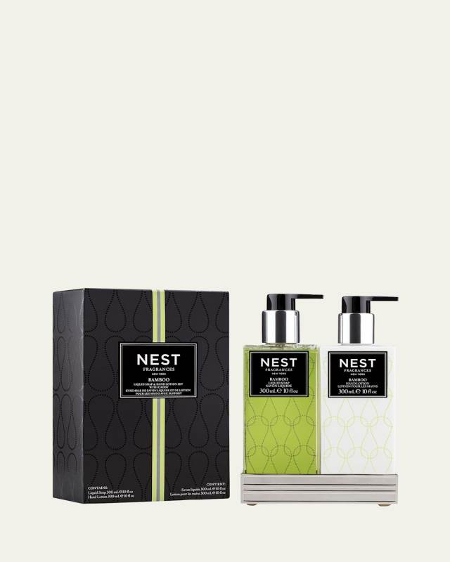 Bamboo Hand Soap & Lotion Set, 2 x 10 oz.