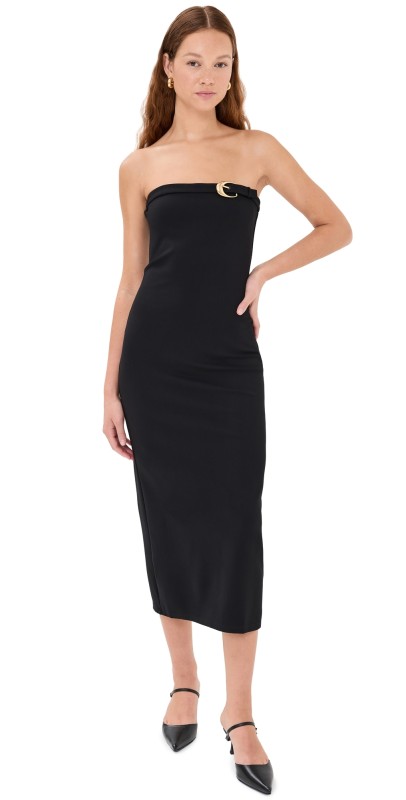 STAUD Beekman Dress Black