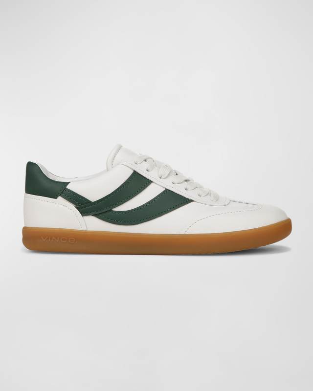 Oasis Bicolor Leather Retro Sneakers