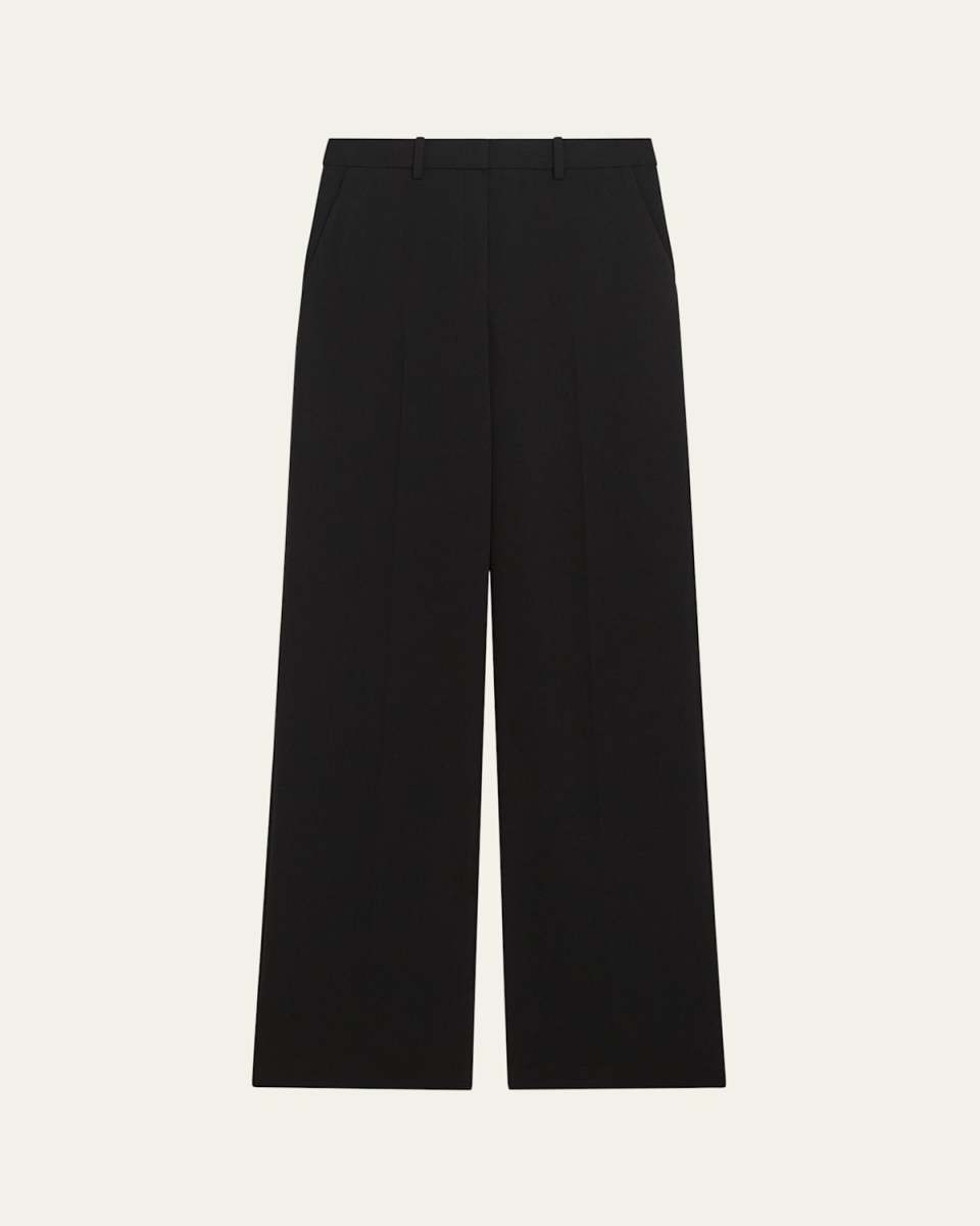Admiral Crepe Relaxed Straight-Leg Pants