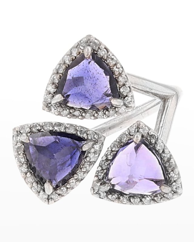 Three Grace Diamond Ring, Size 7