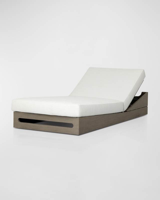 V Outdoor Chaise Lounge