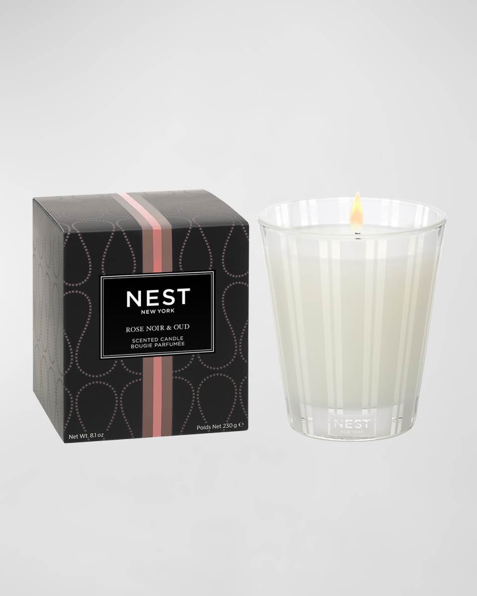 8.1 oz. Rose Noir & Oud Classic Candle