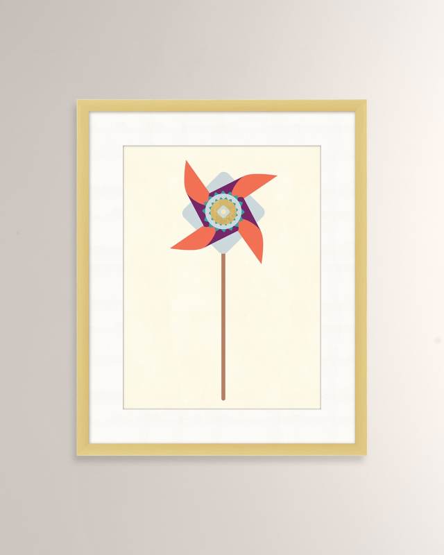 "Golden Twirl 1" Giclee Print
