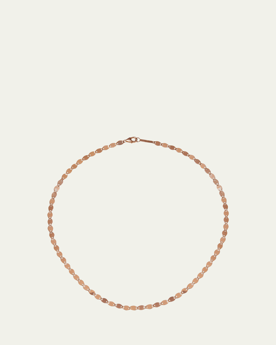 14k Large Nude Chain Choker Necklace