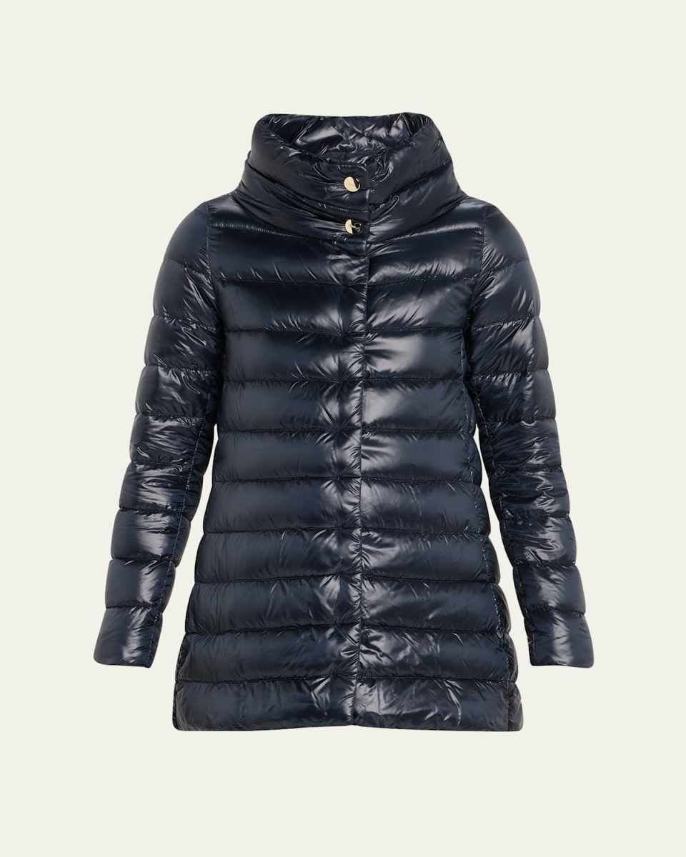 Amelia Ultralight A-Line Puffer Jacket