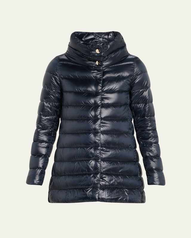 Amelia Ultralight A-Line Puffer Jacket