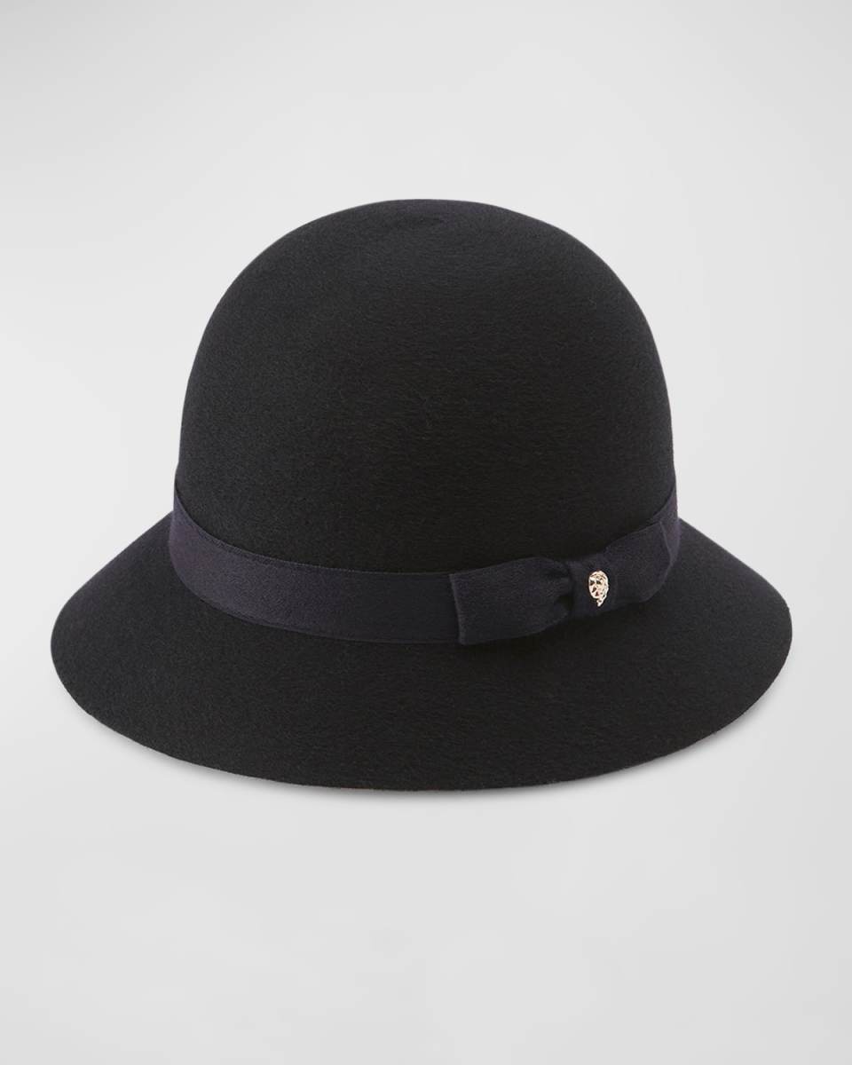 Alfreda 9 Cashmere Felt Cloch