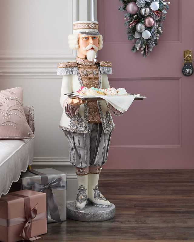 Blush Butler Nutcracker, 48.5"