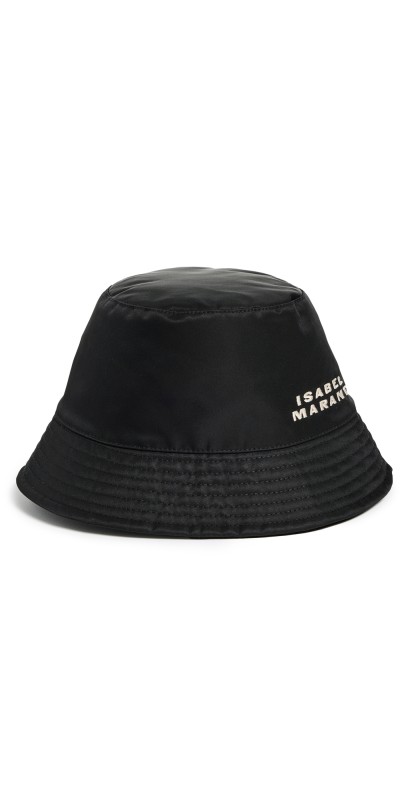 Isabel Marant Nylon Haley Hat Black