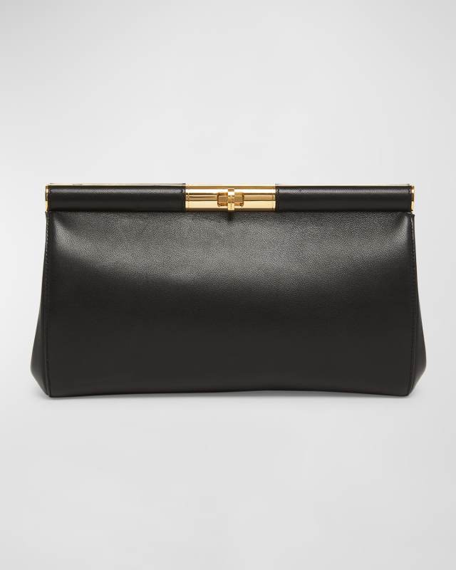 Marlene Leather Clutch Bag