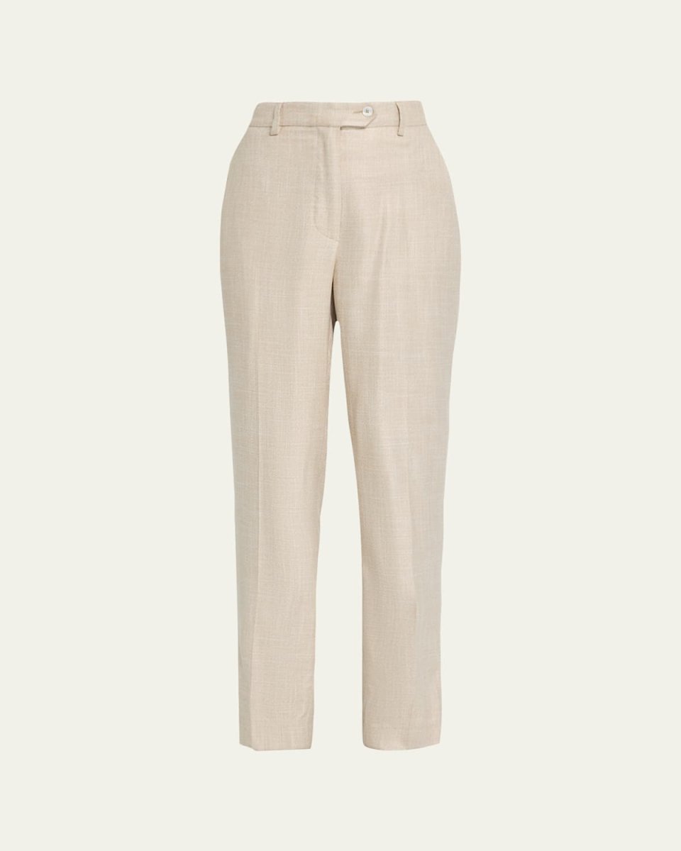 Bamboo Straight-Leg Pants