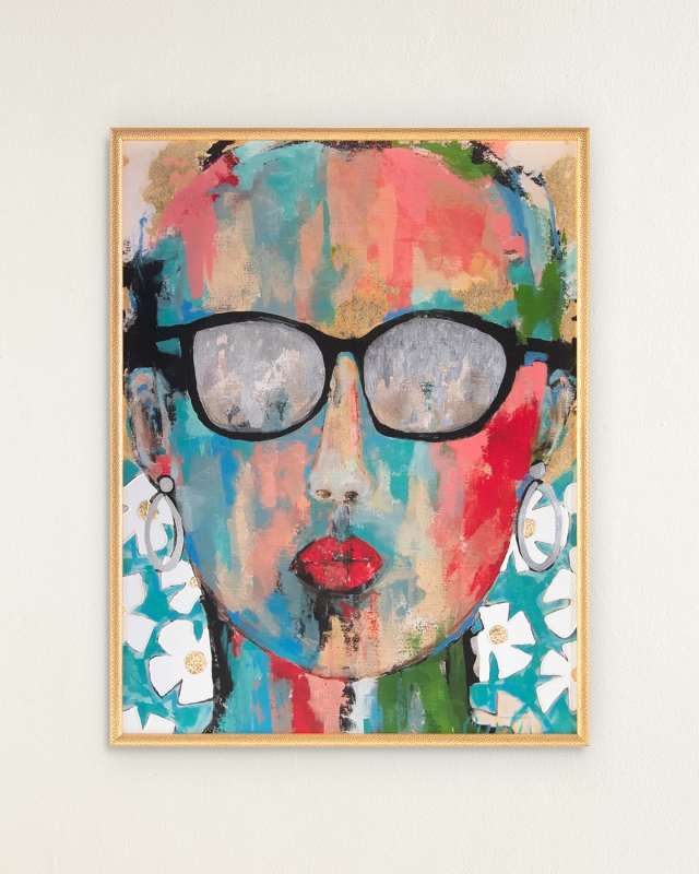 "Rhythm Divine" Embellished Giclee by Joan Curtis