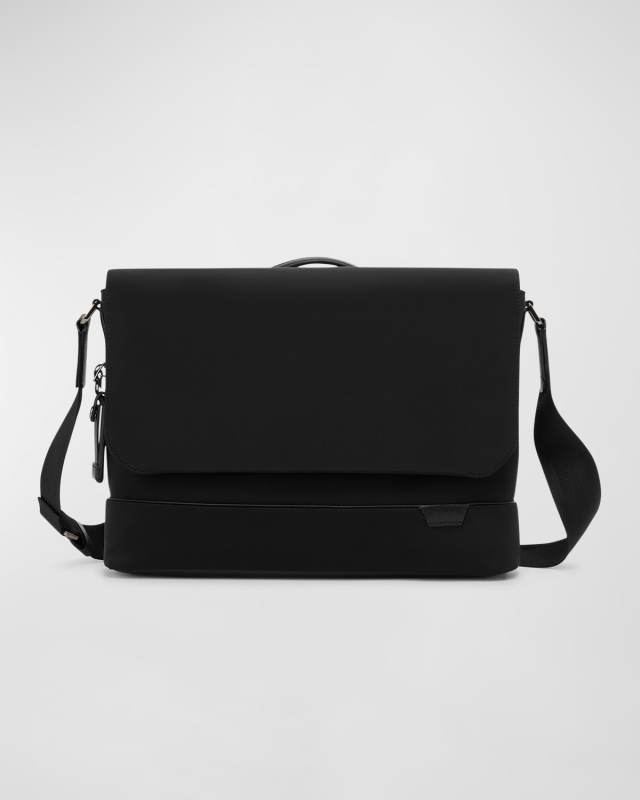 Midland Flap Nylon Messenger Bag