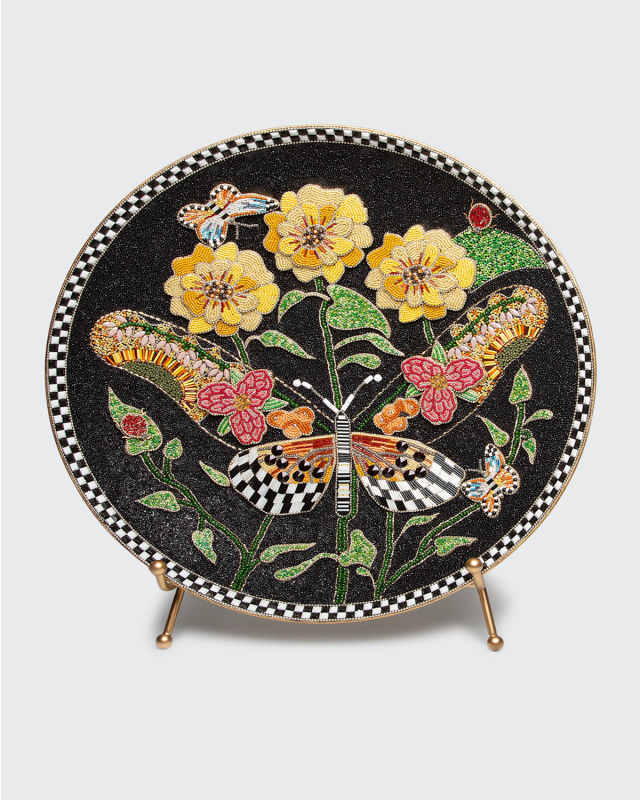 Butterfly Bloom Decor Tray
