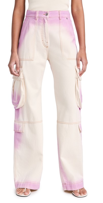 MSGM Cargo Pants Lilac