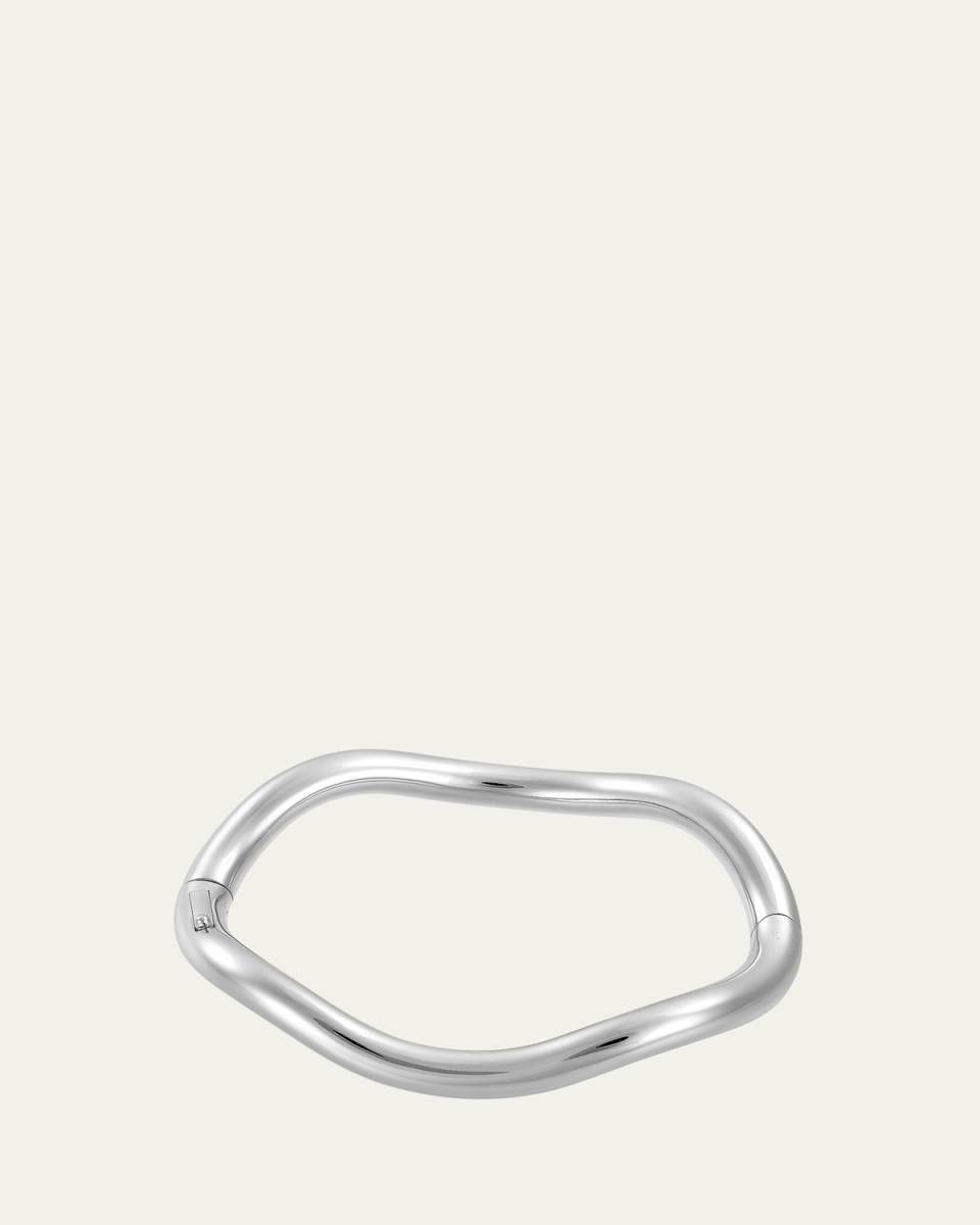 Sterling Silver Wave Bracelet