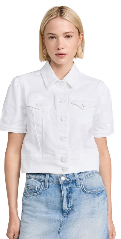 PAIGE Kendra Jacket Crisp White