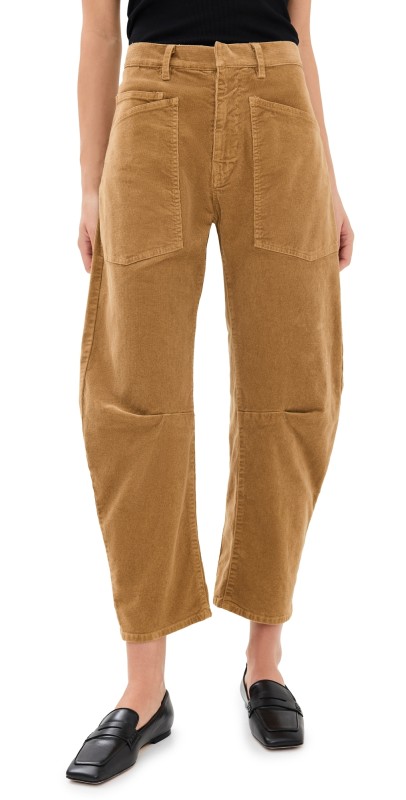 Nili Lotan Shon Corduroy Pants Eagle Eye