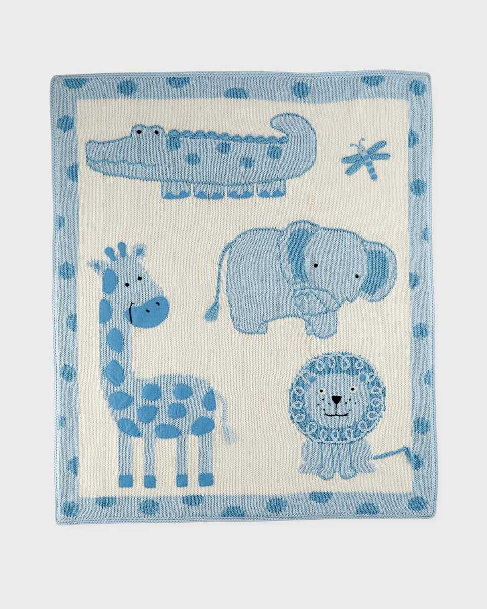 Jungle Cotton Baby Blanket