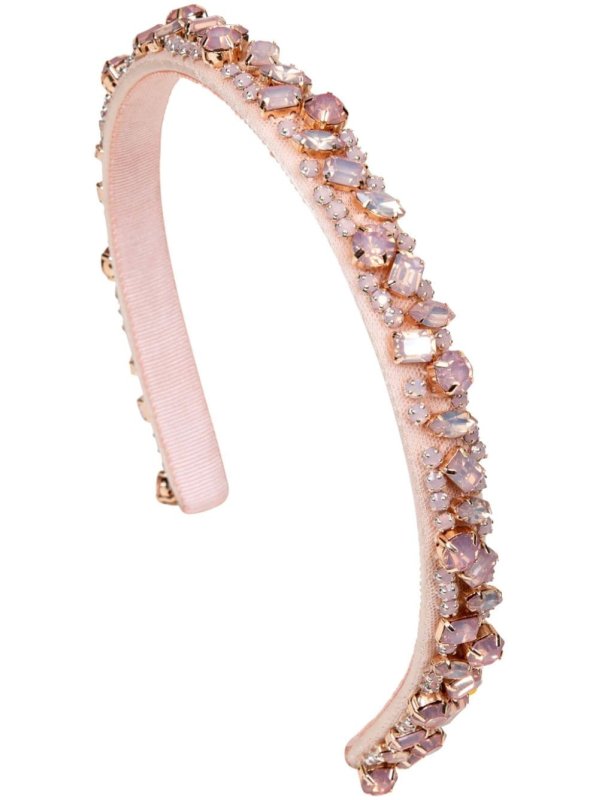 gem-embellished head band