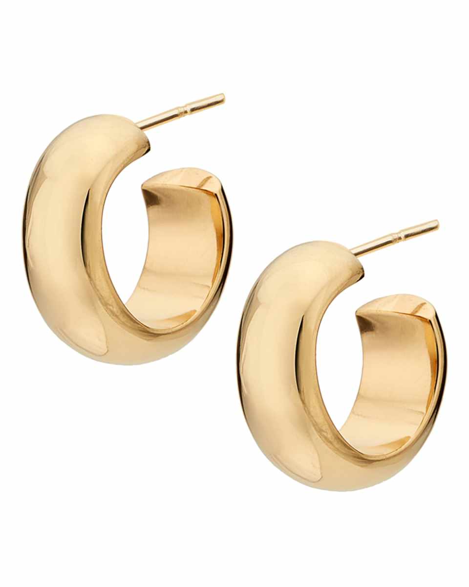 Mini Bold Hoop Earrings