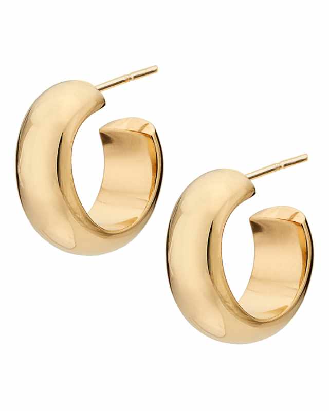 Mini Bold Hoop Earrings