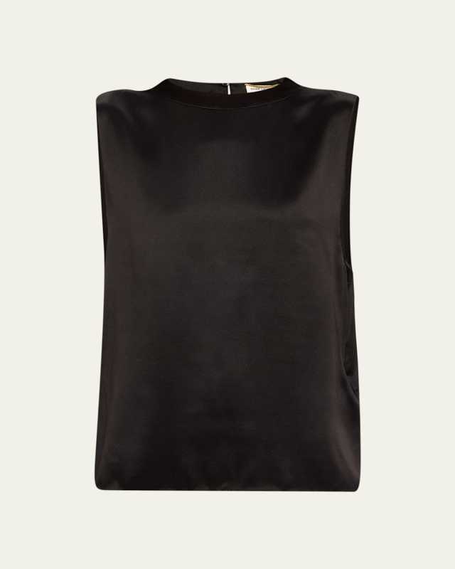 Silk Crew Top