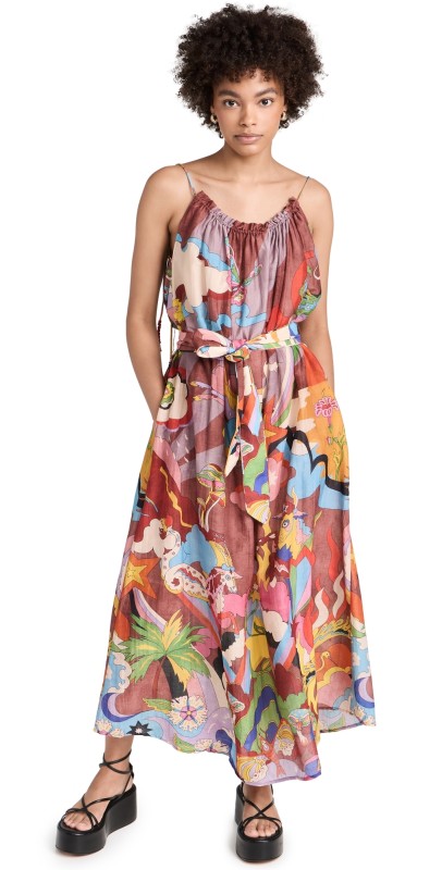 Chufy Rain Maxi Dress Trippy Vison