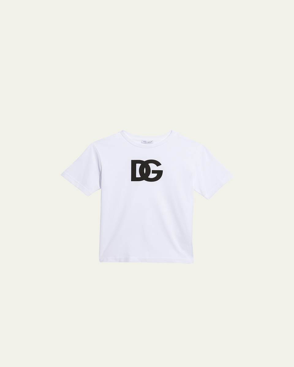 Boy's Large Embroidered Logo T-Shirt, Size 4-