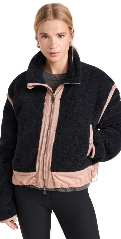 FP Movement Courtside Fleece Black/Peach Bark