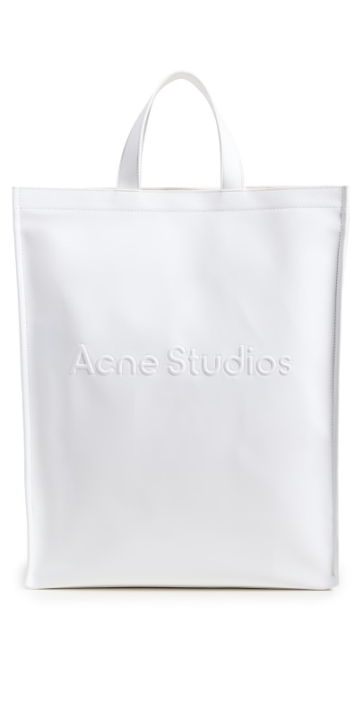 Acne Studios Logo Shopper Ns Tote Whit