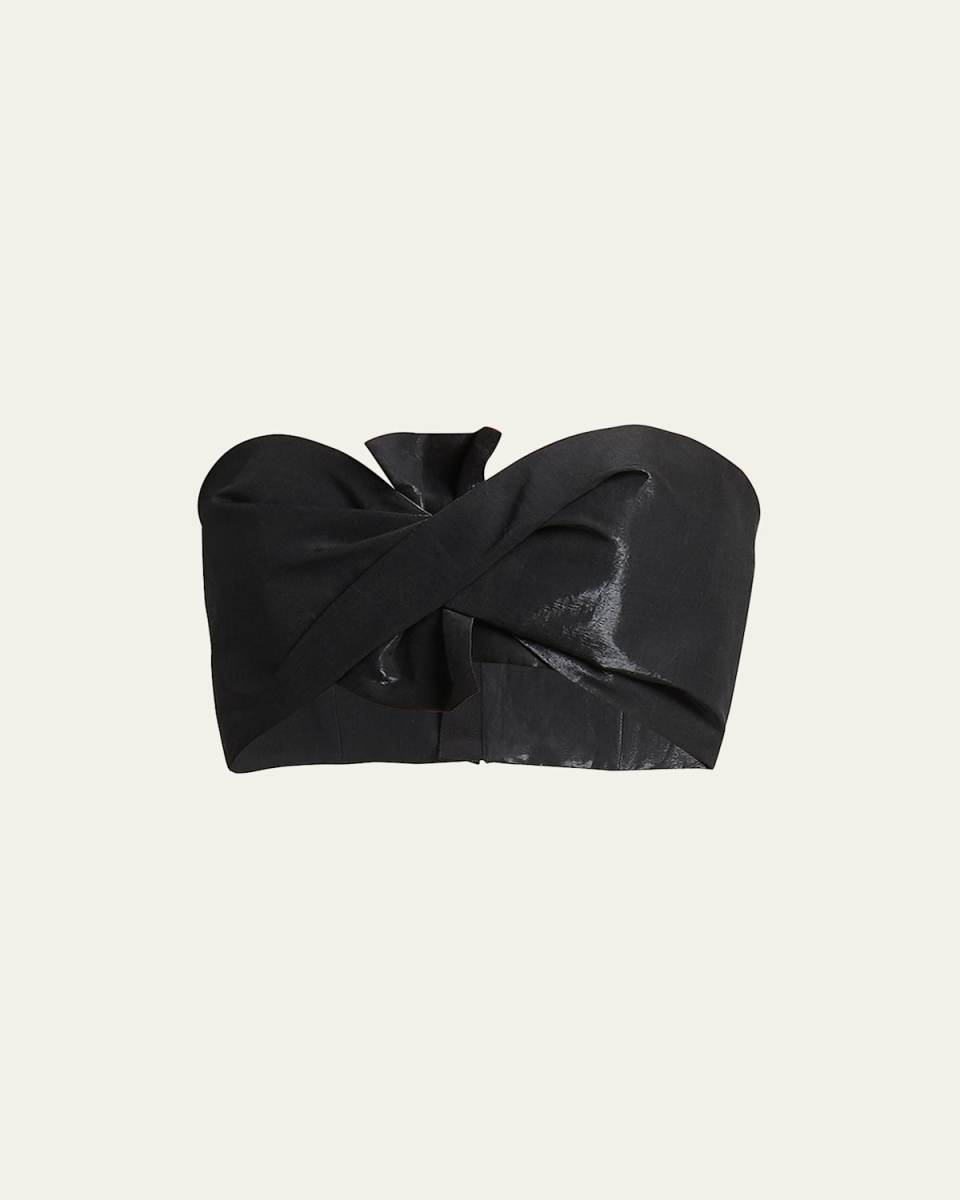 Metallic Knot Front Bandeau
