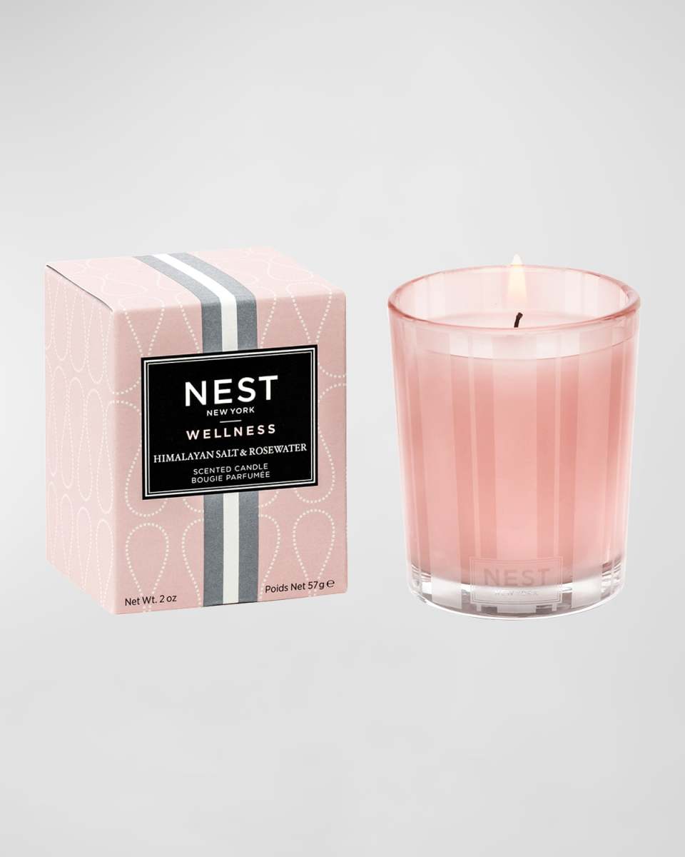 2 oz. Himalayan Salt & Rosewater Votive Candle