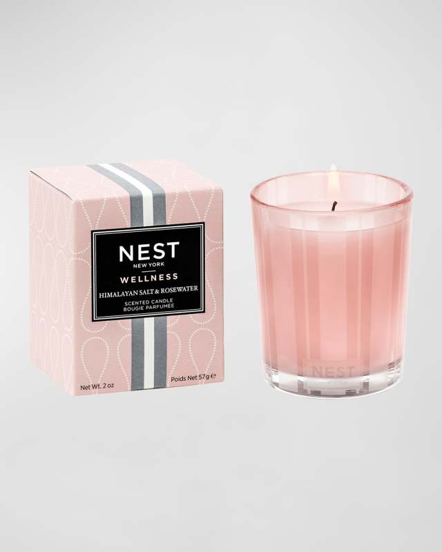 2 oz. Himalayan Salt & Rosewater Votive Candle
