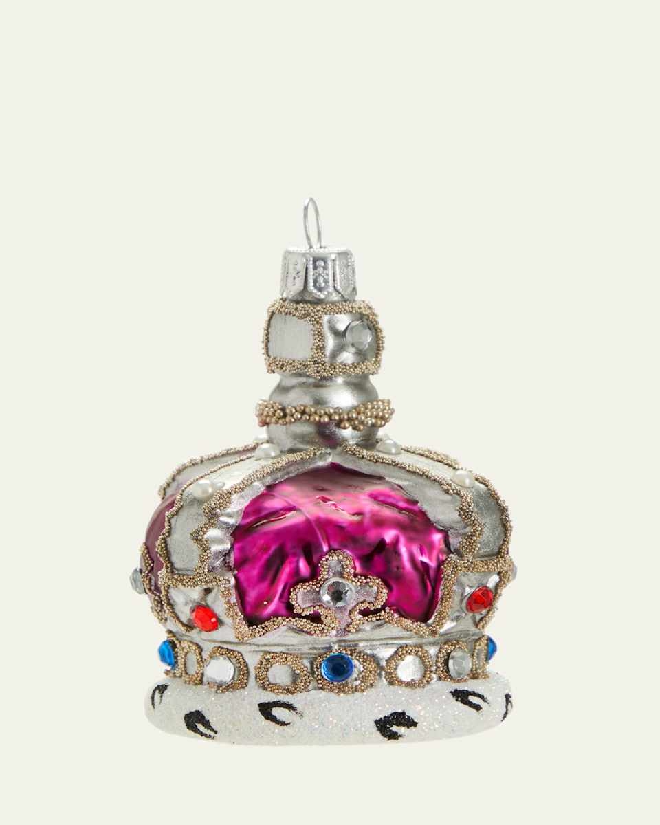 English Crown Christmas Ornament