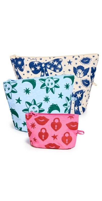 BAGGU Go Pouch Set Charms Charms