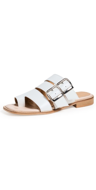 Shekudo Mudgee Sandals White