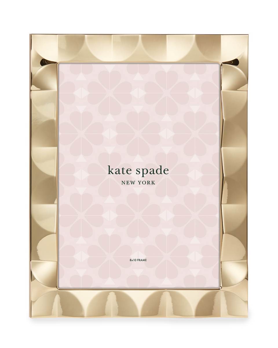 south street 8" x 10" gold scallop picture frame