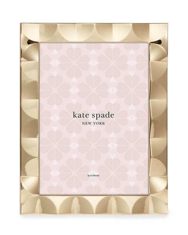 south street 8" x 10" gold scallop picture frame